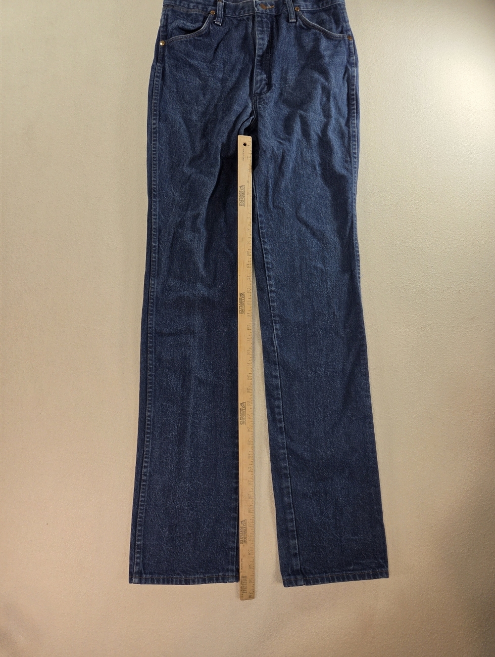Wrangler 936PWD Cowboy Cut Slim Fit Jeans 32x38 - Picture 5 of 7
